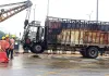 Gurugram Truck Fire: द्वारका एक्सप्रेसवे पर चलते ट्रक में लगी भीषण आग, चालक ने कूदकर बचाई जान 