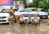 मणिपुर में 7 उग्रवादी गिरफ्तार, हथियार और गोला-बारूद बरामद
