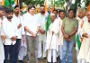 भारत माता की जय के उद्घोष से गूंज उठी कण्डेला की गलियां