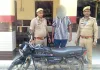 वाहन चोर गिरफ्तार, चोरी की हुई बाइक बरामद