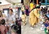 डेरा श्रद्धालुओं ने 250 जरूरतमंद बच्चों को स्टेशनरी और फल किए वितरित 