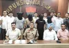 वकील के घर पर डकैती मामले में चार गिरफ्तार