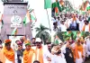 तिरंगा यात्रा में उमड़ा देशभक्ति का सैलाब, पंडित जय भगवान शर्मा डीडी के नेतृत्व में जगह-जगह हुआ जोरदार स्वागत