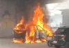 Car Caught Fire: रोहतक में खड़ी कार में लगी आग, पास खड़ी कार भी क्षतिग्रस्त