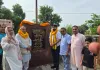 Sonipat News:राठधना गांव में 2. 89 करोड रुपए के विकास कार्य का विधायक व मेयर ने किया शिलान्यास। 