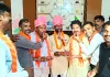 संविदा सफाई कर्मचारी यूनियन के नवनिर्वाचित पदाधिकारियों को दी बधाई