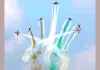Surya Kiran Aerobatic: मेरठ में पहली बार सूर्यकिरण का एयर शो, आसमान में दिखा तिरंगे का रंग
