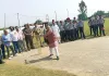Namo Cricket League: सीएम के राजनीतिक सचिव भंडारी ने नारायणगढ़ में खिलाड़ियों संग खेला नशे के खिलाफ सुपर ओवर