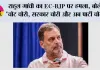 राहुल गांधी का EC-BJP पर हमला, बोले- ‘वोट चोरी, सरकार चोरी और अब पार्टी चोरी’