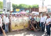 Gandhi Jayanti: गांधी जयंती पर उद्यानिकी महाविद्यालय, दुर्गापुरा के छात्रो ने दुर्गापुरा बस स्टेंड पर की सफाई