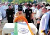 सैनिक कृष्ण दलाल का राजकीय सम्मान के साथ अंतिम संस्कार