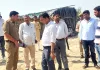 मंडावर खनन प्वाइंट पर प्रशासन की छापेमारी, मौके पर नहीं मिला खनन