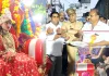 बैंड-बाजों और आकर्षक झांकियों के साथ निकली भगवान श्रीराम की भव्य बारात