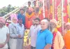 मीरापुर पहुंची संत रविदास संदेश यात्रा, पुष्पवर्षा कर किया भव्य स्वागत