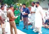RTI Information: आरटीआई की सूचना पर विवाद, धरने पर बैठे ब्लॉक समिति सदस्य