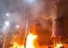 Ravan Dahan: कैराना में धू-धूकर जले रावण, मेघनाद और कुंभकर्ण के पुतले