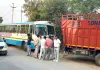 Roadways Bus Accident: हांसी-भिवानी रोड पर कैंटर से टकराई रोडवेज बस, कंडक्टर समेत 4 घायल