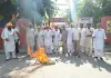 Farmer Protests: धान खरीद को लेकर भड़के रोड़ी व कालांवाली के किसान, धरना-प्रदर्शन कर फूंका सरकार का पुतला