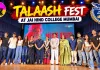 Talaash Fest :जय हिंद कॉलेज में ‘तलाश ’26’ का आगाज, पहली बार लॉन्च हुआ फेस्ट का आधिकारिक मैस्कॉट