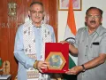 देवनानी ने हिमाचल प्रदेश के राज्यपाल कविंदर गुप्ता से की शिष्टाचार भेंट