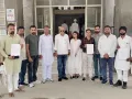 भुगतान व सुरक्षा सुविधाओं की उठाई मांग 