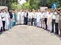 Congress Protest: श्रीगंगानगर की घटना के विरोध में कांग्रेस का प्रदर्शन, दोषियों को फांसी देने की उठाई मांग