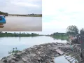 लगातार बारिश से जनजीवन बेहाल, शहर की सड़कें बनीं तालाब