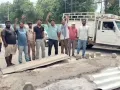 महिला की मौत के बाद फूटा लोगों का गुस्सा 