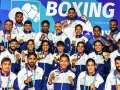 Welcome for Indian Athletes: कॉमनवेल्थ गेम्स से लौटे भारतीय खिलाड़ियों का दिल्ली में भव्य स्वागत