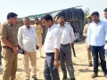 मंडावर खनन प्वाइंट पर प्रशासन की छापेमारी, मौके पर नहीं मिला खनन