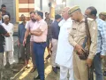 जगनपुर पहुंचे एसडीएम शिवाजी यादव, नाला निर्माण की धरातलीय स्थिति को परखा