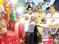 बैंड-बाजों और आकर्षक झांकियों के साथ निकली भगवान श्रीराम की भव्य बारात