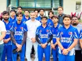 Volleyball Championship: इंटर कॉलेज वॉलीबॉल चैंपियनशिप में पूर्ण मूर्ति विद्यापीठ की टीम बनी उपविजेता