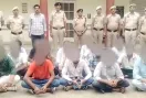 भिवानी पुलिस ने मनदीप उर्फ बागड़ी को 16 साथियों सहित दबोचा