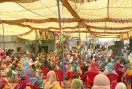 पाइपलाइन से कनेक्शन की मांग को लेकर धरना 21वें दिन भी जारी
