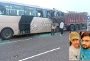महेंद्रगढ़ में ट्रक से टकराई वाल्वो बस, दो यात्रियों की मौत, 16 यात्री हुए घायल