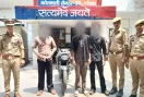 सेक्टर-20 पुलिस ने तीन आरोपियों को दबोचा, चोरी की मोटरसाइकिल बरामद