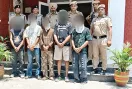 पंजाब के 5 आरोपी काबू, विदेशी पिस्टल, 6 जिंदा कारतूस बरामद