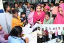 सच कहूँ की 24वीं वर्षगांठ पर सरस्वती मिशन हॉस्पिटल में लगा विशाल मेगा हेल्थ कैंप, 500 से अधिक मरीजों ने उठाया लाभ