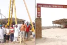 डेरा सच्चा सौदा की साध-संगत ने मानवता भलाई केंद्र में लगाया सबमर्सिबल मोटर पंप