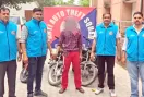 खिचड़ीपुर से वाहन चोर गिरफ्तार, पूछताछ में चार चोरी की बाइक बरामद