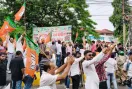 Ranchi BJP Protest: कांग्रेस कार्यालय घेरने पहुंचे भाजपा युवा मोर्चा का प्रदर्शन, पुलिस से झड़प