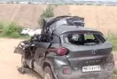 Road Accident: तेज रफ्तार टाटा गाड़ी ने ट्रक को मारी टक्कर, तीन युवकों की मौके पर मौत