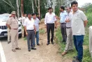 एसडीएम ने बाढ़ सुरक्षा इंतजामों का लिया जायजा