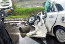 Washim Road Accident: आमने-सामने की टक्कर में कार के उड़े परखच्चे, दो की दर्दनाक मौत