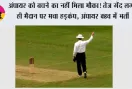 Cricket News: अंपायर को बचने का नहीं मिला मौका! तेज गेंद लगते ही मैदान पर मचा हड़कंप, अंपायर ICU में भर्ती