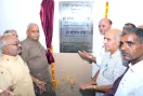 मंत्री रणबीर गंगवा ने बूस्टिंग स्टेशन, स्कूल भवन व चौपाल का किया लोकार्पण