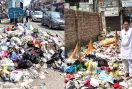 Sanitation Workers' Strike: सफाई कर्मचारियों की हड़ताल जारी, शहर में जगह जगह फैली गंदगी, लोग परेशान 