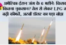 अमेरिका-ईरान जंग के 6 महीने: किसका कितना नुकसान? तेल से लेकर LPG तक बढ़ी कीमतें, अरबों डॉलर का पड़ा बोझ