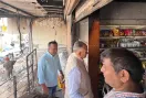 Fire: महावीर डेयरी की दुकान में लगी भीषण आग, सामान जलकर राख
